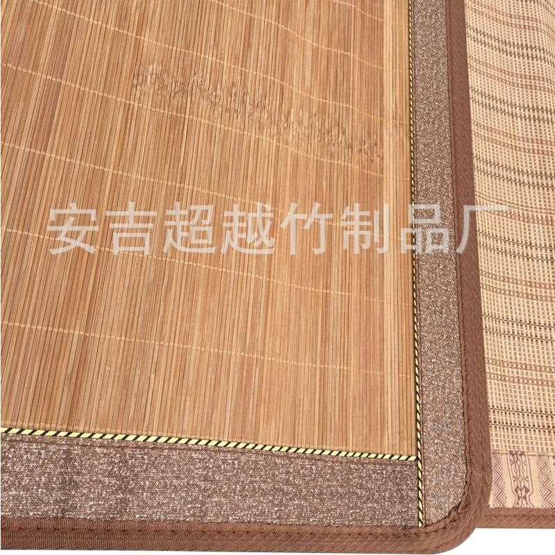 新款直销安吉碳化平板竹席 夏天学生竹凉席子 环保竹席