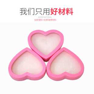 新款直销儿童戒指盒儿童粉色心形戒指盒幼儿园小女孩爱心戒指盒8