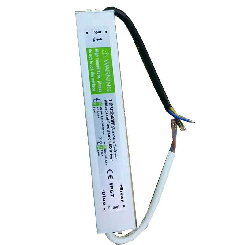 新款直销火牛12v2a25W监控室外防水适配器12V24W室外LED灯防水开