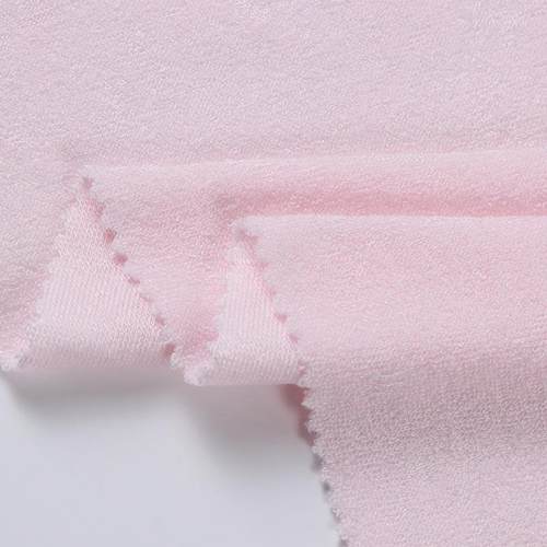 新款直销80竹20涤竹纤维毛巾布 卸妆棉化妆扑竹纤维隔尿垫毛巾布