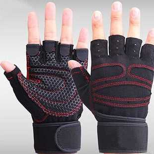 新款直销健身男士女士健身房手套 半指运动锻练举重护腕器械防滑