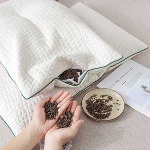 新款直销高档a类原棉生长全荞麦枕头低枕护颈中高枕成人高度可调