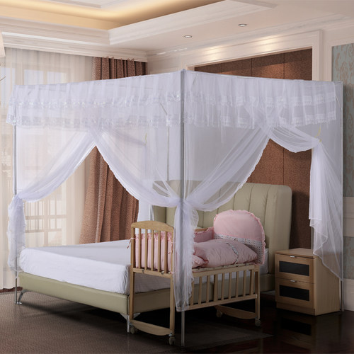 定做落地不锈钢蚊帐加大床