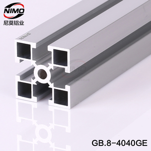 DIY铝材料铝方管材料鱼缸型材铝制品铝合金加工定制铝型材4040GE