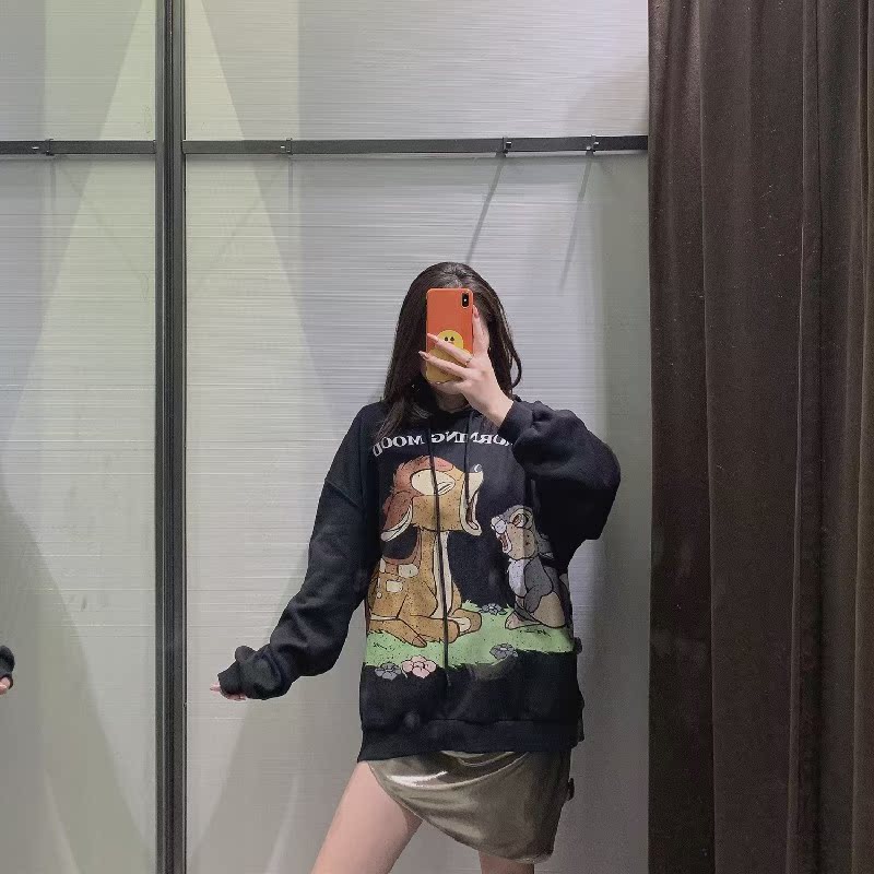 DATA ZARA2019 Autumn New products Women's wear Cartoon Figure Bambi printing Easy Sweater 0264664in the 3C Digital Accessories, Electronic components market , Electronic component , Other components  category - from Buy2taobao.com to provide professional Taobao agent buy service