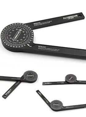 Miter Saw Protractor360量角器水平角度规木工角尺定位量角规