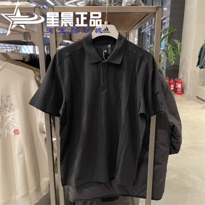 阿迪达斯男运动休闲武极短袖POLO