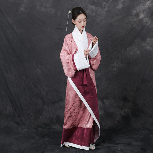曲裾交领非古装汉服中国风
