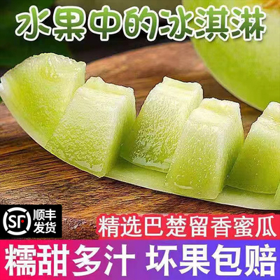 巴楚留香哈密瓜水果新鲜正宗软糯