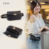 腰包百搭2023新款 潮流时尚 腰包 6006 经典 菱格多功能手机迷你小包