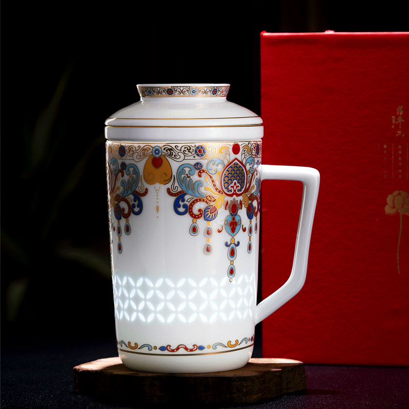 【玲珑工艺】新款茶杯礼盒装