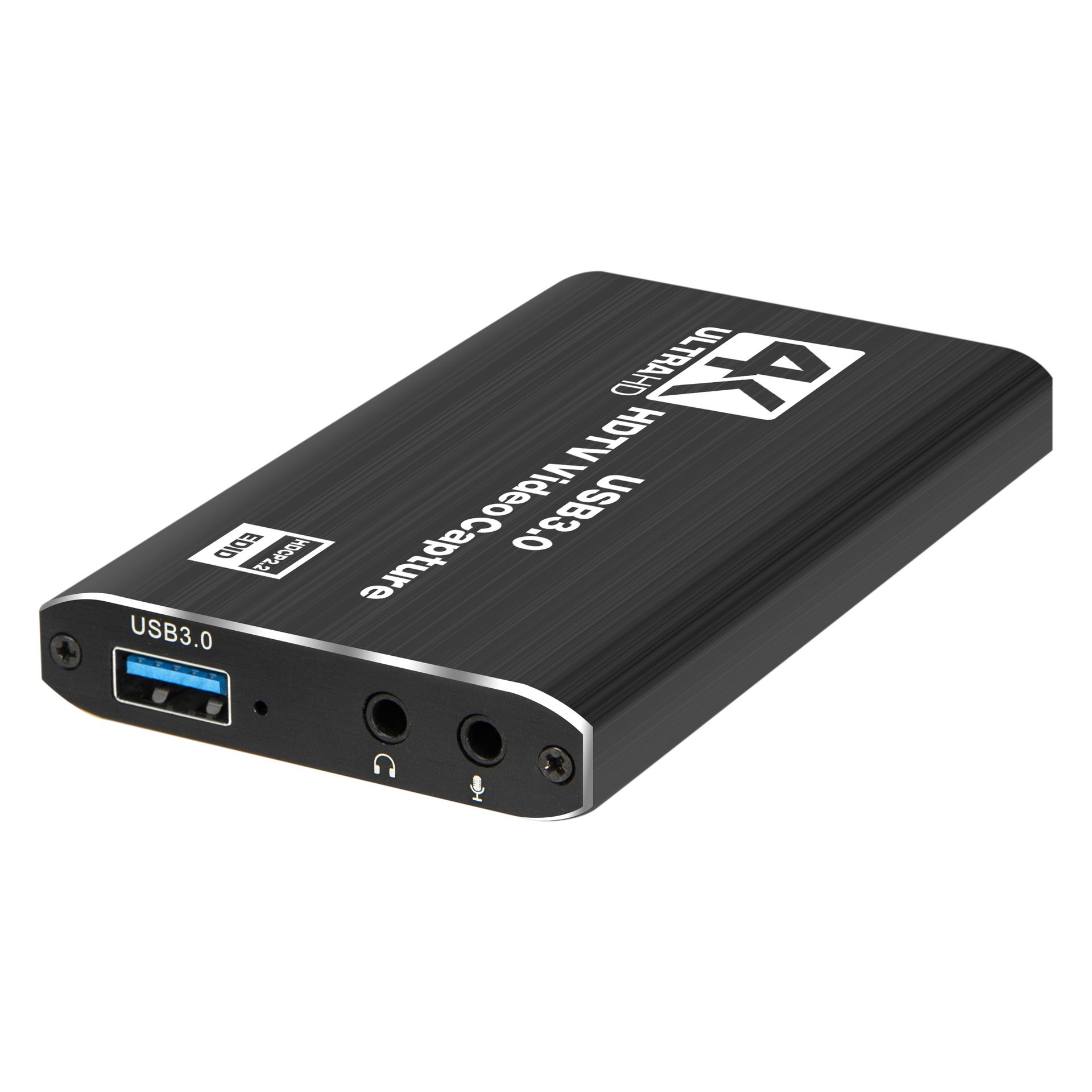 USB3.0视频采集卡HDMI4K录制盒游戏直播器麦克风1080P录像机60FPS