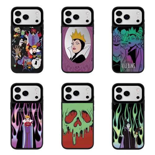 C家MagSafe反派邪恶皇后皇冠适用于苹果17ProMax/Air磁吸手机壳iPhone16Pro防摔15高级感14镜面13卡通12联名