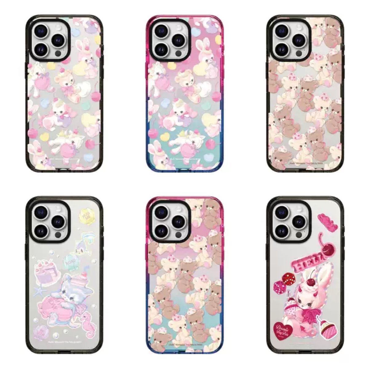 C家MagSafe糖果小兔小熊适用于苹果磁吸手机壳iPhone17ProMax/Air卡通16高级感15防摔14透明13全包12明星同款