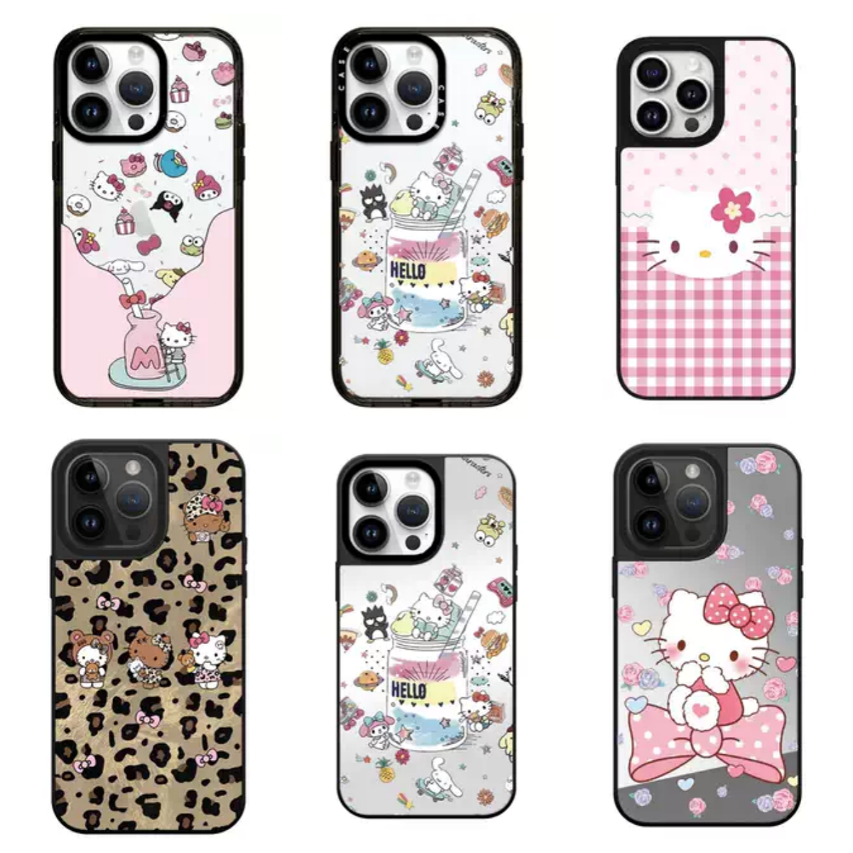 C家MagSafe粉色奶瓶KT猫适用于苹果17Air磁吸手机壳高级感iPhone16Promax透明15防摔14镜面13卡通12系列新款