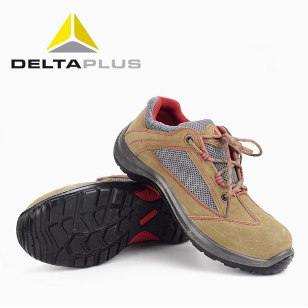 25款代尔塔301211防砸防滑电工安全鞋绝缘12KV夏季透气耐油真皮劳