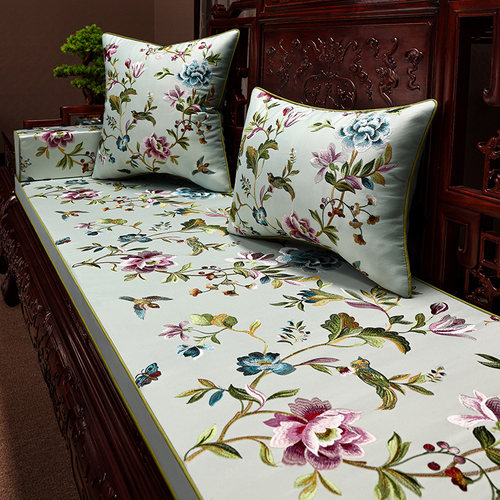 中式红木沙发实木家具坐垫