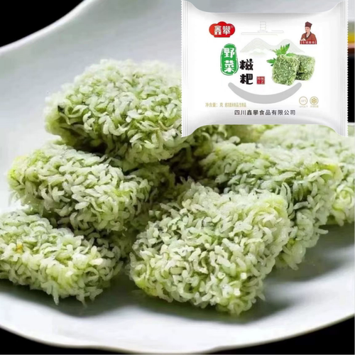 鑫攀野菜糍粑艾草糯米红糖糍粑