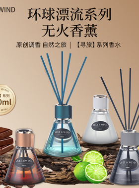 义乌市巨富日用品有限公司无火香薰酒店家用卧室持久留香香氛摆件