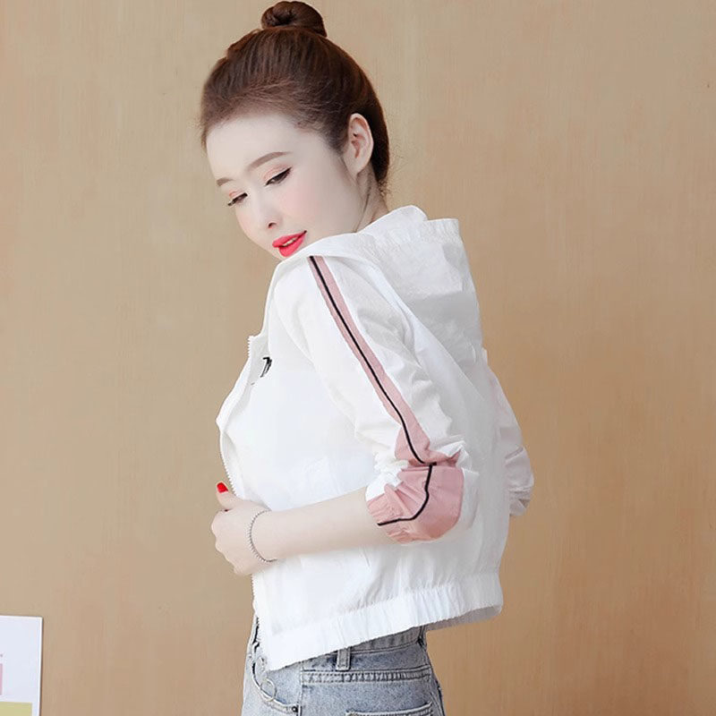 冰丝防晒衣女夏季薄款2026新款小个子棒球服宽松透气百搭短款外套