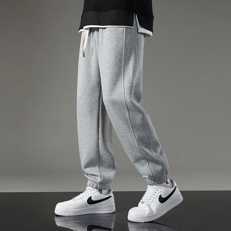 卫裤男款秋冬宽松百搭休闲裤男