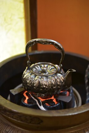 煮茶壶 泡茶壶 皆川堂铜镀银茶壶 南瓜造型 博茶堂 功夫茶具包邮