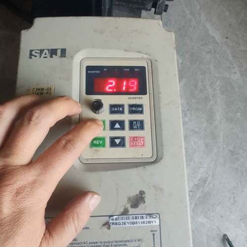 可议价变频器V7R5G3/V011P3 实图剪线功