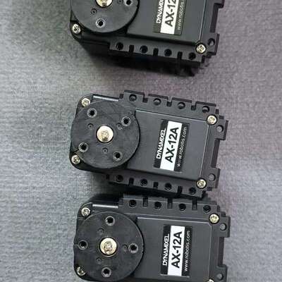 议价Dynamixel AX-12A智能机器人舵机，黑色，货可维修