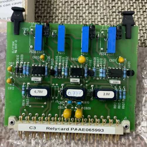 议价瓦锡兰C3继电器卡 PAAE065993 TUNED CAR可维修
