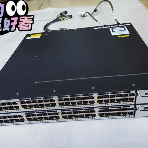 可议价WS-C3750X-48T-S全千兆交换机