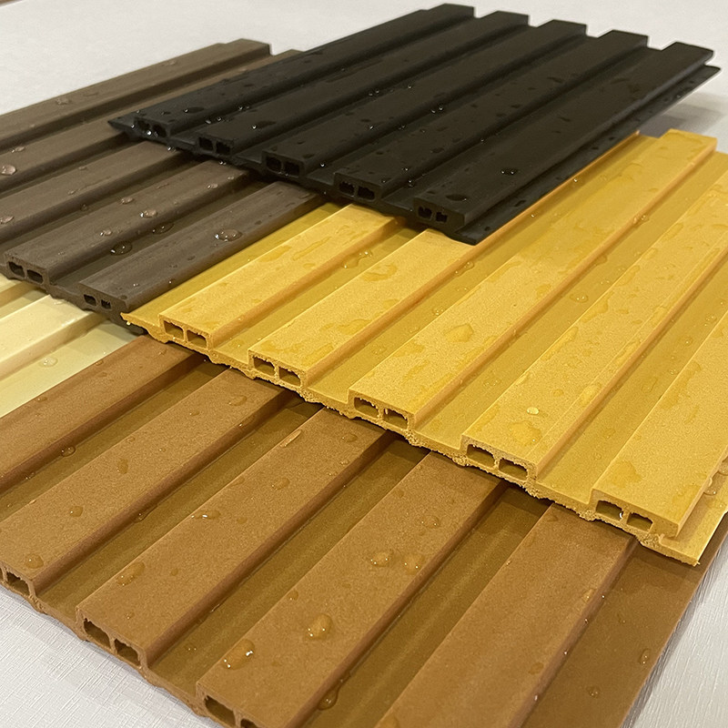 生态木150小长城原木 生态木墙板墙裙背景墙 绿可木吊顶长城板