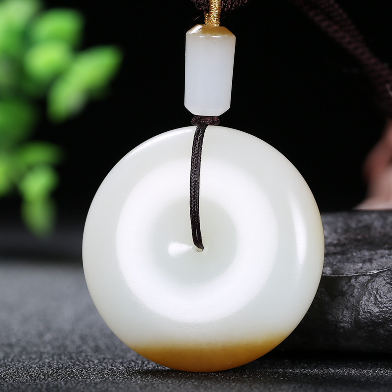 【久龙玉器】天然收藏级和田玉羊脂玉吊坠和田玉平安扣挂件54.904,珠宝/钻石/翡翠,其他,淘宝优惠券,粉丝福利购,淘宝优惠卷