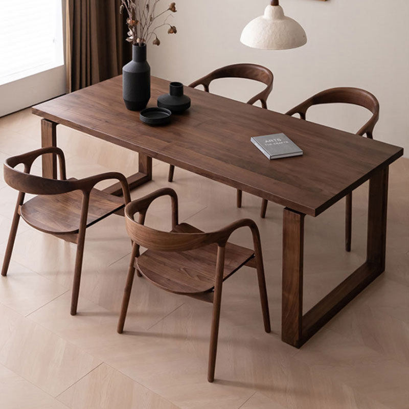 北美黑胡桃木莫比恩餐桌