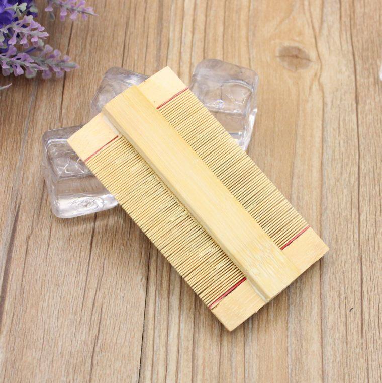 密齿篦子 刮头虱阴虱卵去头屑用竹篦梳虱子梳手工篦子