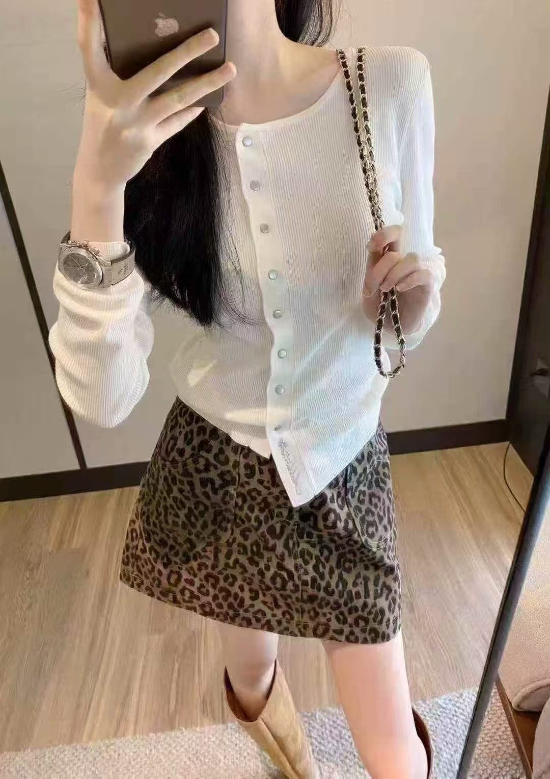 专注中高端女装清货2026年冬季款U+时尚百搭洋气显瘦豹纹半身裙,女装/女士精品,半身裙,淘宝优惠券,粉丝福利购,淘宝优惠卷