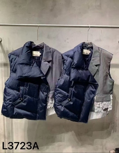 专注中高端女装清货2026年冬季款N+LOEY时尚百搭洋气显瘦羽绒马甲