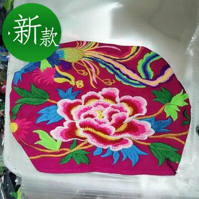 。南少数民族风女 复古刺绣花头巾 松紧带红色 圆顶刺绣 女式帽子|ruв категории Аксессуары, шляпа - от Buy2taobao.com для оказания профессиональной услуги покупки агента Taobao