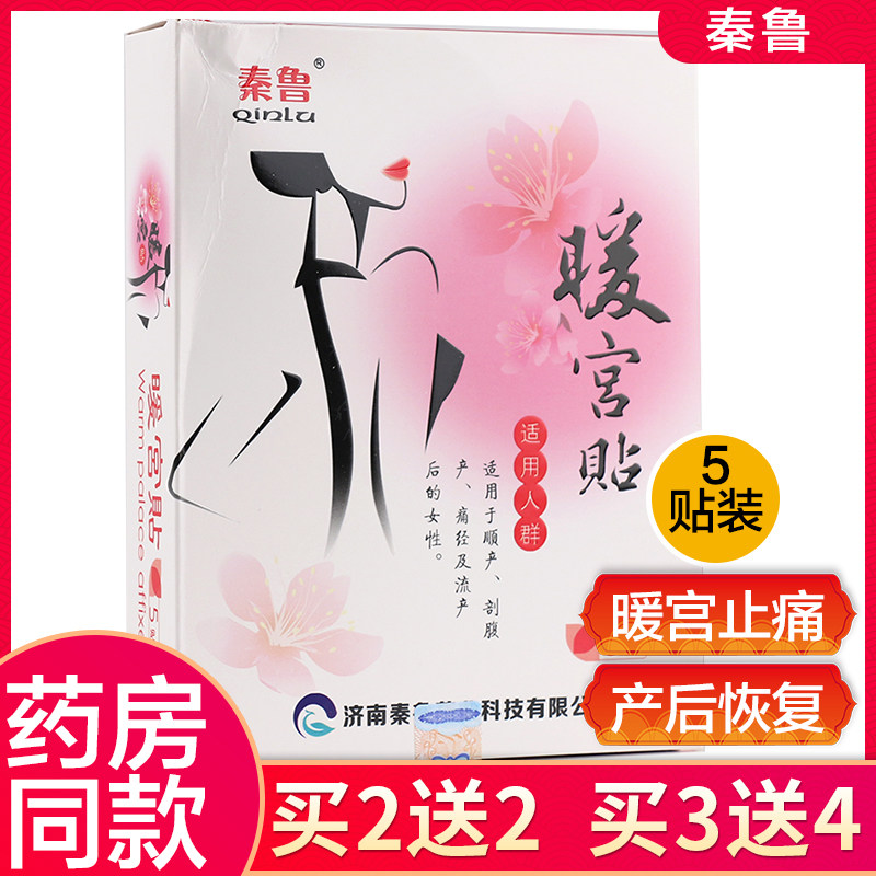 【买1送1】济南秦鲁暖宫贴 产后痛经暖宫女性外用贴膏官方正品