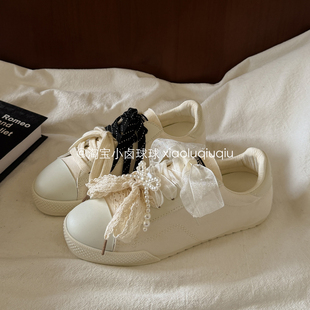 小卤球球韩系厚底小白鞋2026新款春夏板鞋子女鞋百搭学生帆布鞋