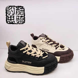 2025春季 加厚休闲老爹鞋 新款 百搭男棉鞋 58816 时尚 豹思酷骑男鞋