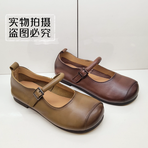 丽晨女鞋2026春季新款时尚百搭女单鞋瓢鞋休闲鞋轻便妈妈鞋23236