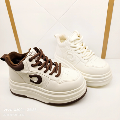 女鞋2025冬季新款时尚百搭女棉鞋高帮休闲棉鞋8207-8/9-1303/8057