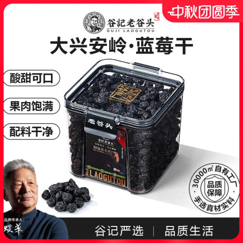 谷记老谷头蓝莓干追剧零食