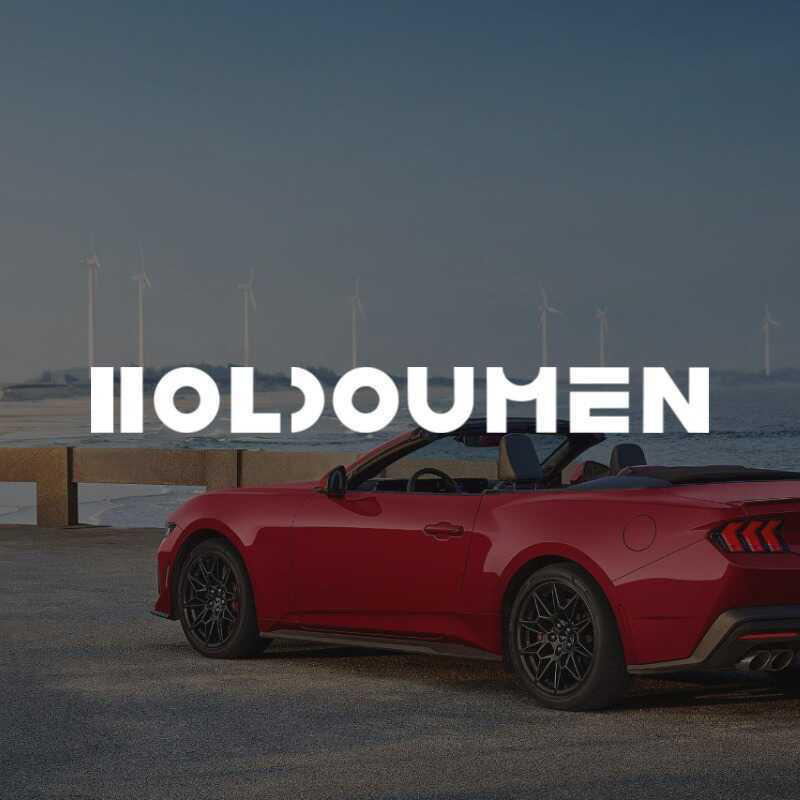 HOLDOUMEN汽车车贴十个勤天潮牌LOGO组合周边电动车行李箱贴纸