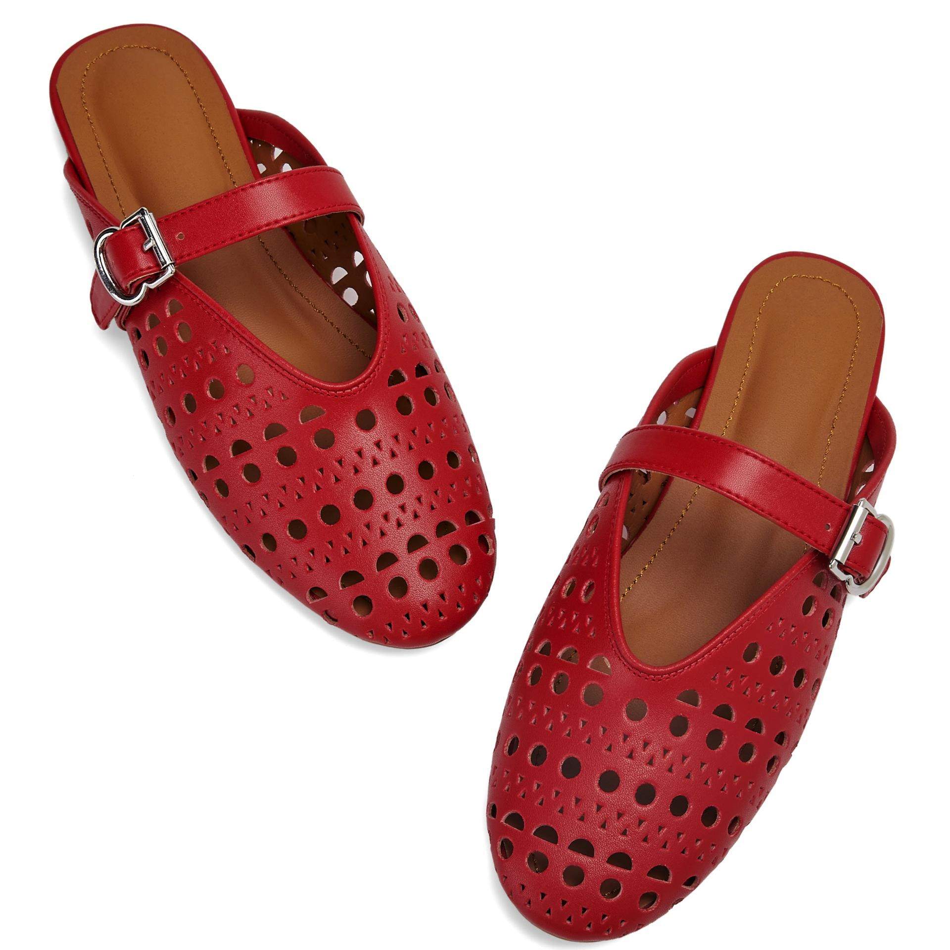 新款 大码春夏舒适扣带镂空女士拖鞋欧美时尚洞洞鞋女鞋108-3,女鞋,其他拖鞋,淘宝优惠券,粉丝福利购,淘宝优惠卷