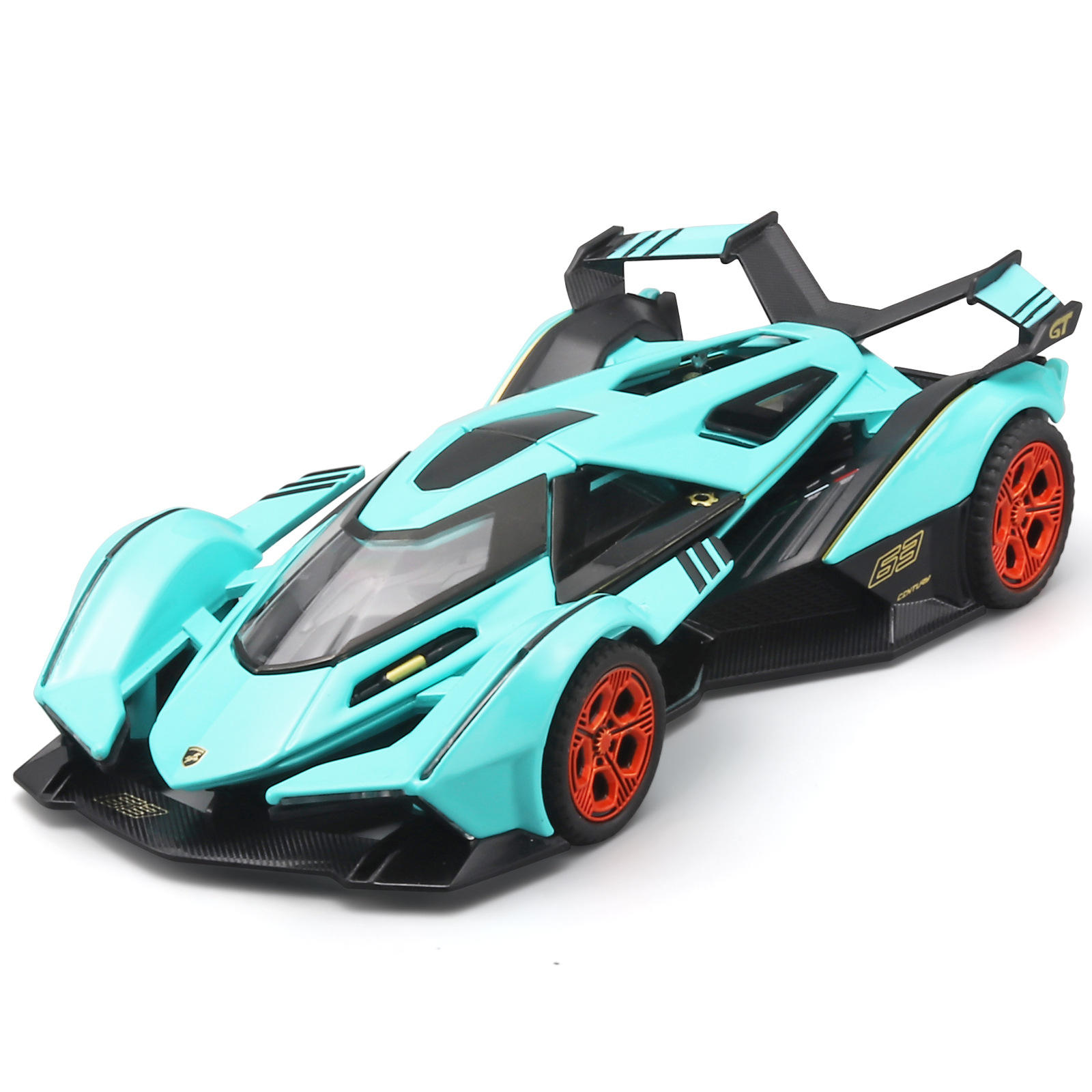 新款嘉业1:32兰博V12合金车模型 声光 夜市摆摊玩具热卖 澄海