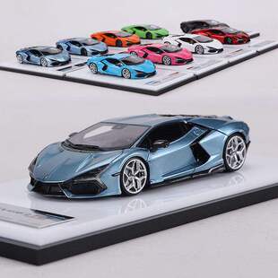 新款 Zadie 1:64兰博Revuelto大牛LP744树脂汽车模型收藏