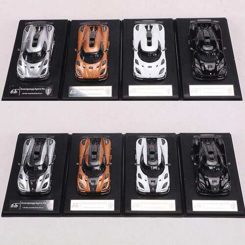 SCA SmallART 1:64柯尼塞格Agera RS超跑合金仿真汽车模型收藏