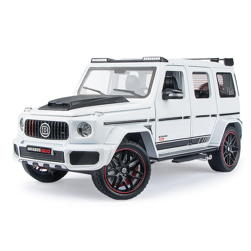 1:24奔驰大G合金汽车模型摆件儿童玩具车巴博斯G800 热销