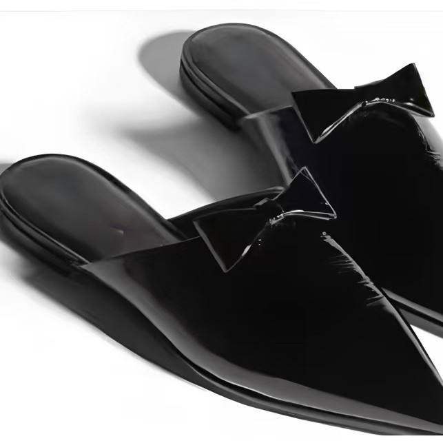 2025春夏小香风结尖头包头女时尚百搭外穿凉拖鞋2025年春季橡胶,女鞋,其他拖鞋,淘宝优惠券,粉丝福利购,淘宝优惠卷